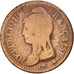 France, Dupré, Decime, 1799, Strasbourg, VG(8-10), Bronze, KM:644.4, Gadoury187a
