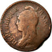 Coin, France, Dupré, Decime, 1799, Limoges, VG(8-10), Bronze, KM:644.7