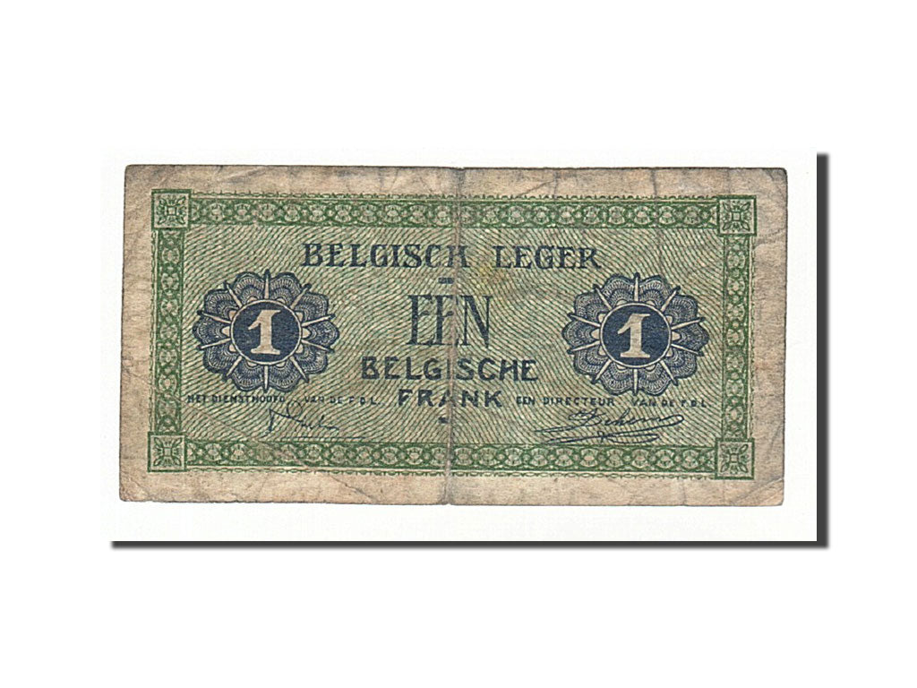 Belgium, 1 Franc, 1946, KM:M1a, 1946-08-01, F(12-15)