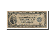 États-Unis, One Dollar, 1918, KM:72, 1914-05-18, Teehee-Burke, B+