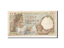 Biljet, Frankrijk, 100 Francs, 1940, 1940-06-06, B+, Fayette:26.31, KM:94