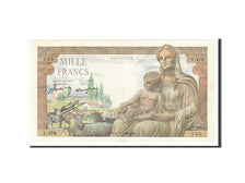 Geldschein, Frankreich, 1000 Francs, 1942, 1942-06-11, VZ, Fayette:40.2, KM:102