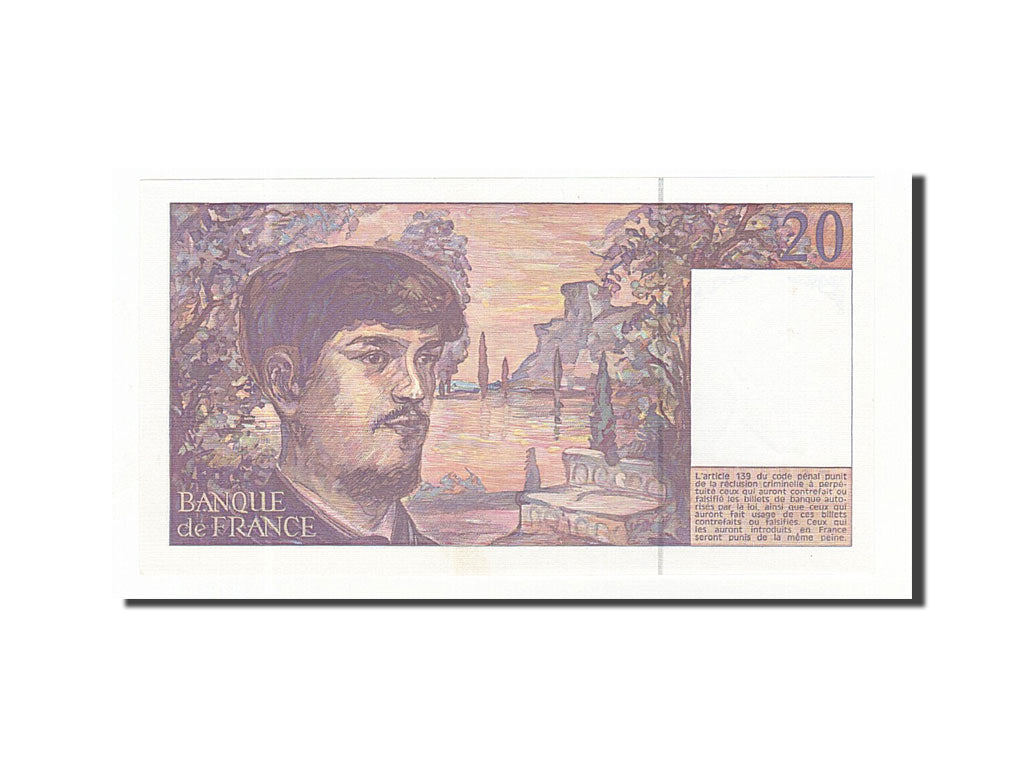 France, 20 Francs, 1993, 1993, KM:151f, SPL, Fayette:66bis.4