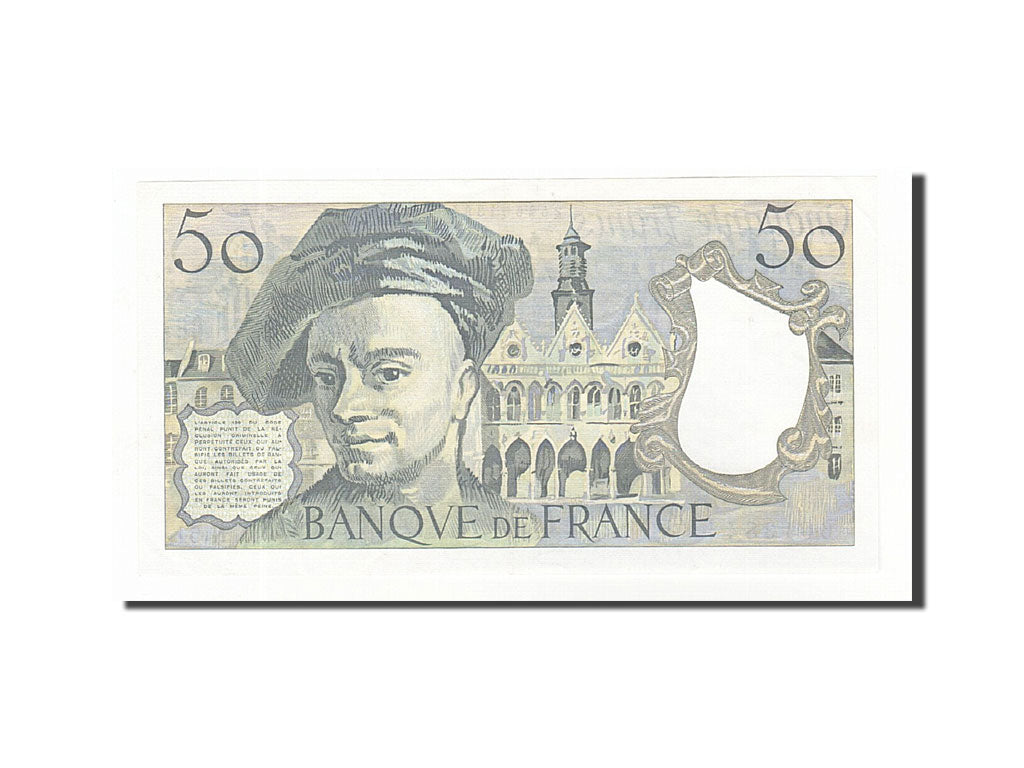 France, 50 Francs, 1988, KM:152d, 1988, EF(40-45), Fayette:67.14