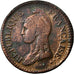 Moneta, Francja, Dupré, Decime, 1796, Lille, VF(20-25), Bronze, KM:644.11