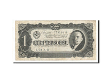 Russia, 1 Chervonetz, 1937, 1937, KM:202a, VF(30-35)