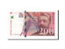 France, 200 Francs, 1996, KM:159b, 1996, EF(40-45), Fayette:75.3a)