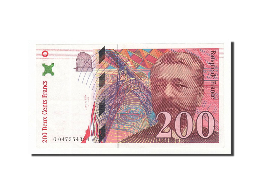 France, 200 Francs, 1996, 1996, KM:159b, TTB, Fayette:75.3b)