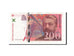 Geldschein, Frankreich, 200 Francs, 1996, 1996, SS, Fayette:75.3b), KM:159b