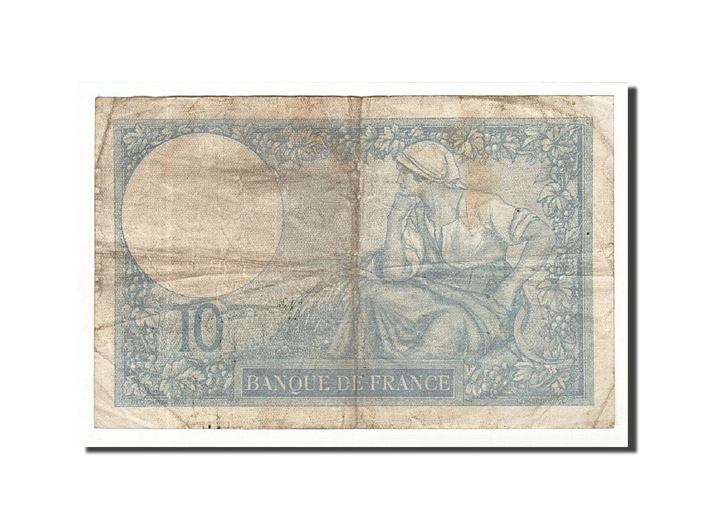 Banknote, France, 10 Francs, 1928, 1928-03-08, VF(20-25), Fayette:6.13, KM:73d
