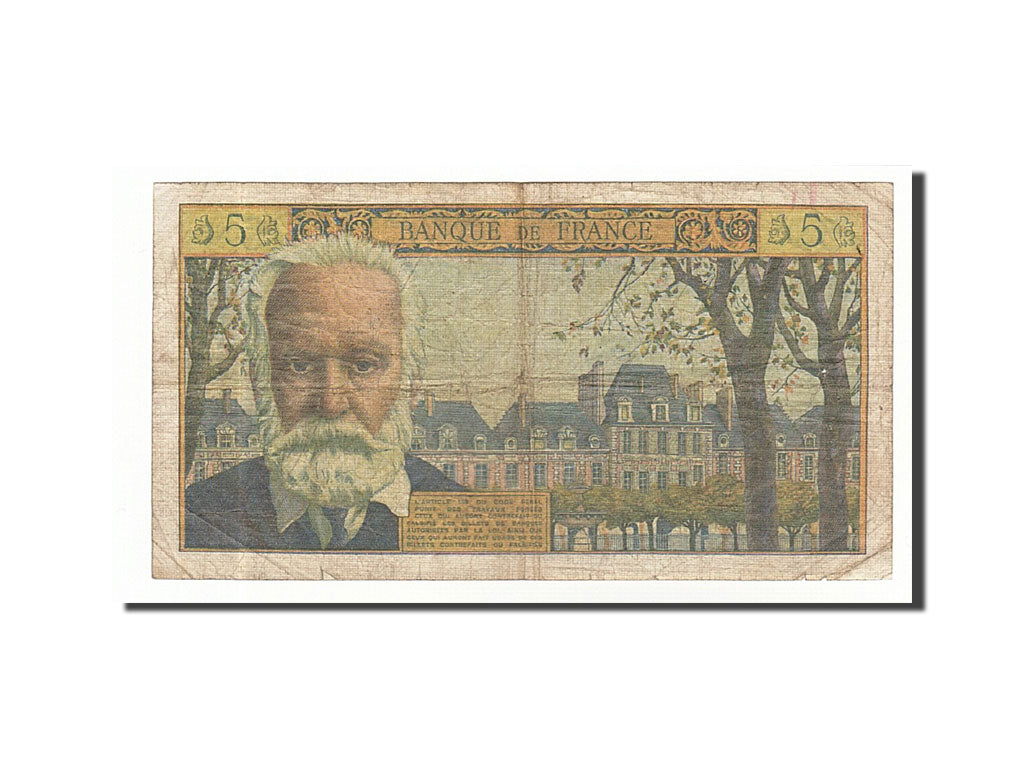 France, 5 Nouveaux Francs, 1963, KM:141a, 1963-02-07, VF(20-25), Fayette:56.13