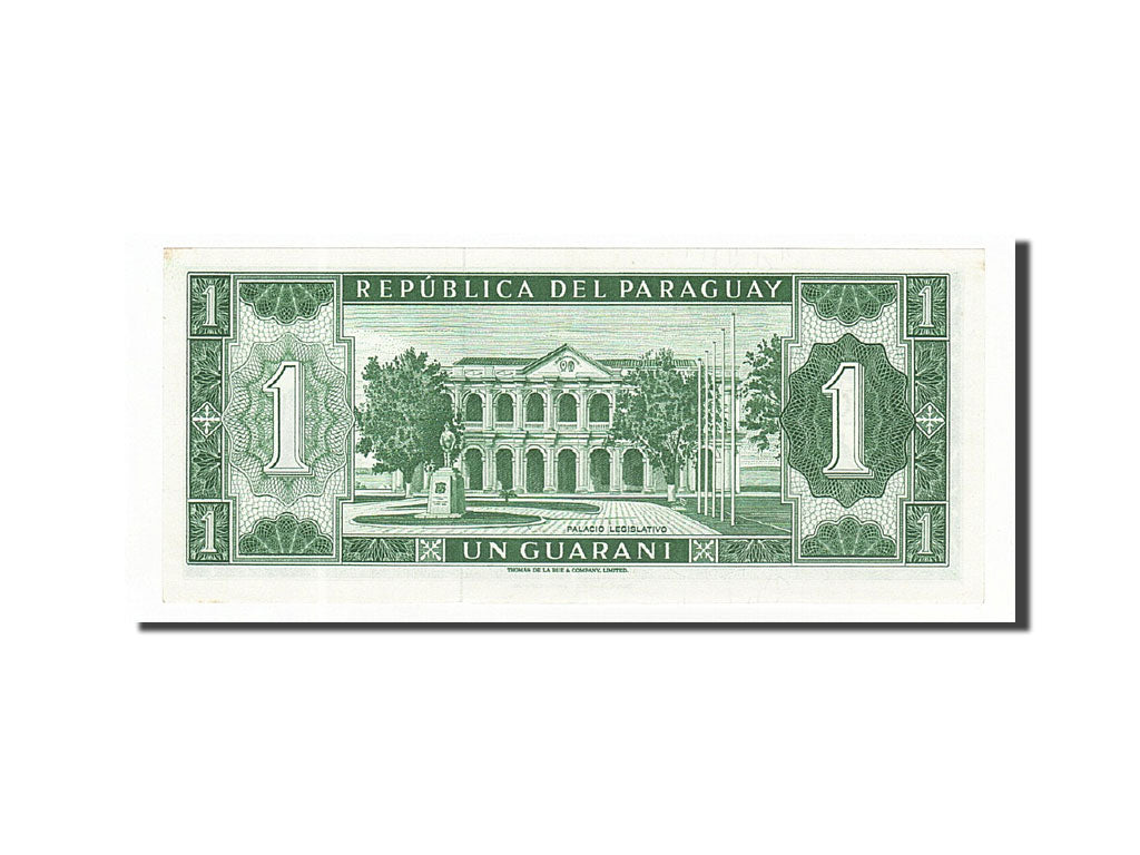 Paraguay, 1 Guarani, 1952, Undated, KM:185c, UNC(60-62)
