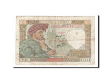 Biljet, Frankrijk, 50 Francs, 1941, 1941-04-24, TB, Fayette:19.9, KM:93