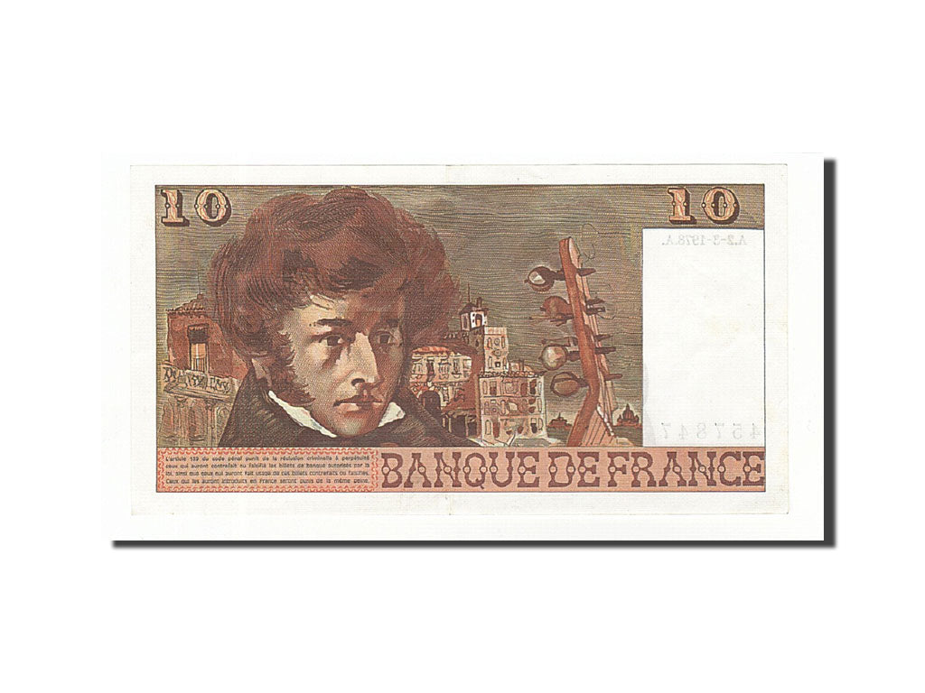 France, 10 Francs, 1978, KM:150c, 1978-03-02, UNC(60-62), Fayette:63.23