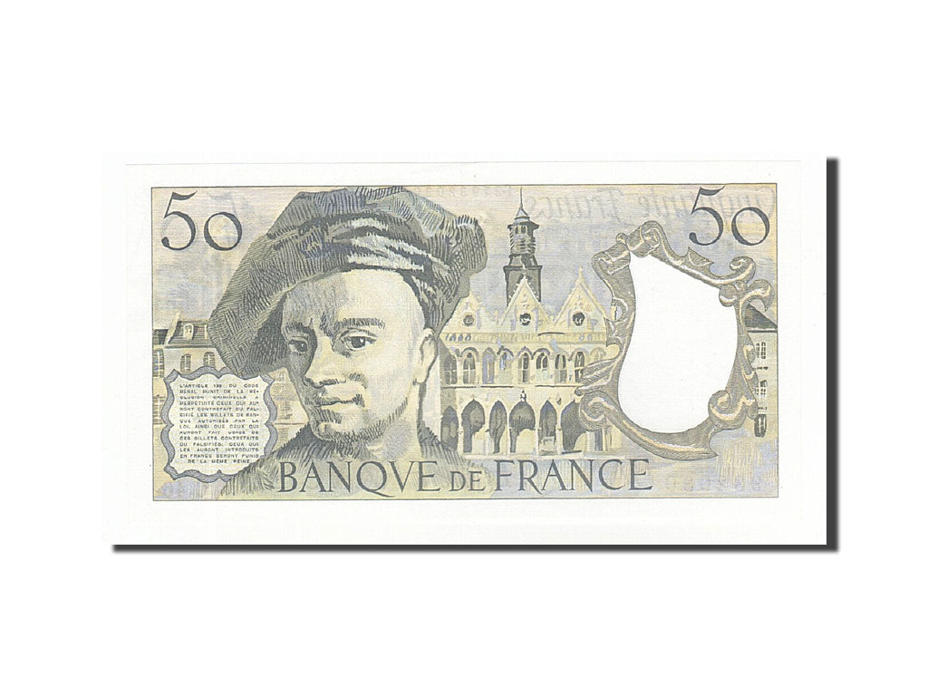 France, 50 Francs, 1986, KM:152b, 1986, UNC(60-62), Fayette:67.12