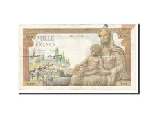 Francia, 1000 Francs, 1942, KM:102, 1942-05-28, MB+, Fayette:40.1