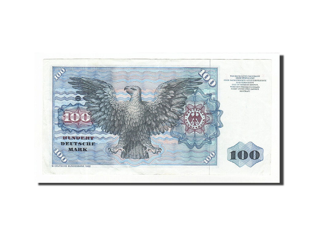Banknote, GERMANY - FEDERAL REPUBLIC, 100 Deutsche Mark, 1980, 1980-01-02