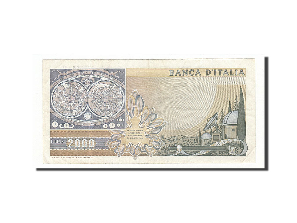 Italy, 2000 Lire, 1983, KM:103c, 1983-10-24, EF(40-45)