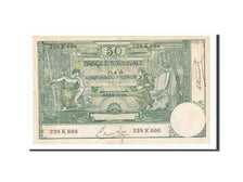 Belgium, 50 Francs, 1905-1910, KM:68b, 1919-06-17, AU(50-53)