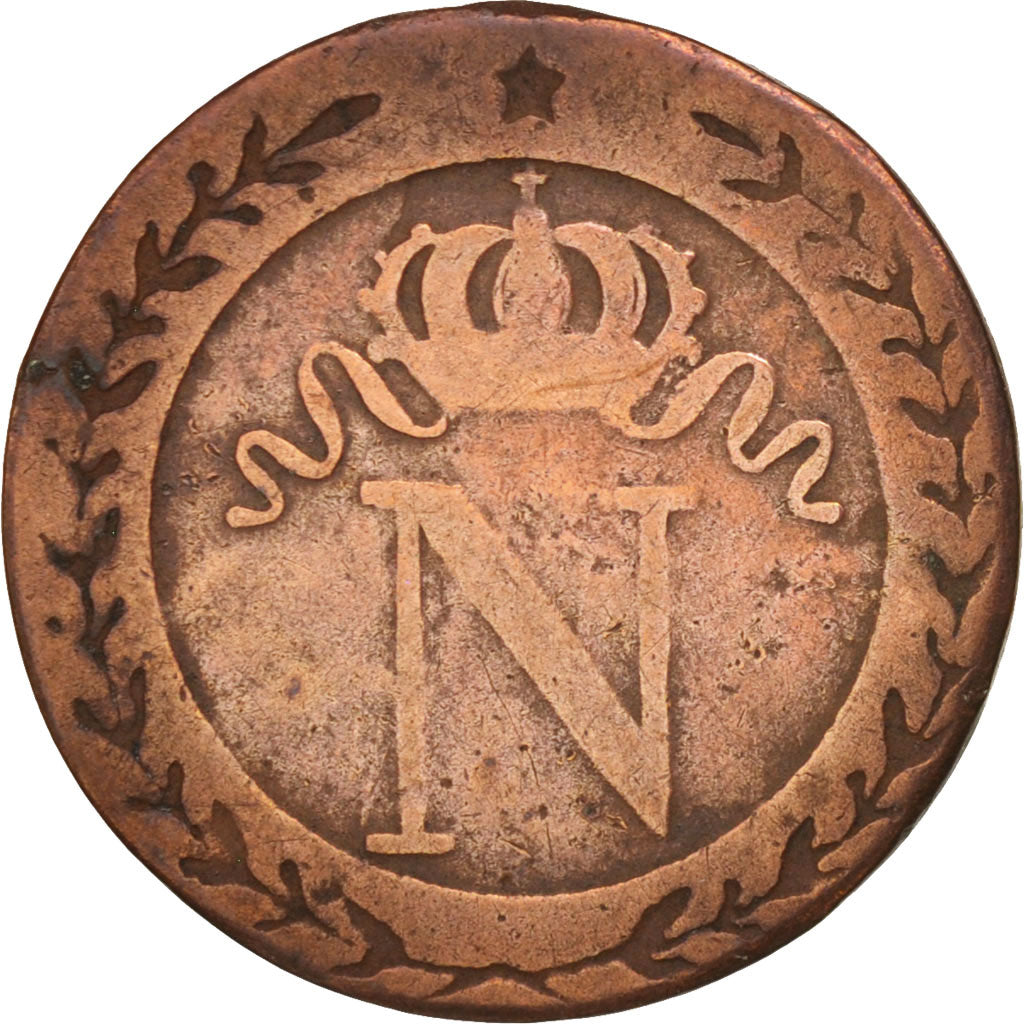 France, Napoléon I, 10 Centimes, 1809, Toulouse, TB, Faux d'époque, Gadoury 190