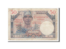 France, 50 Francs, 1947, KM:M8, Undated, VF(20-25), Fayette:VF 31.1