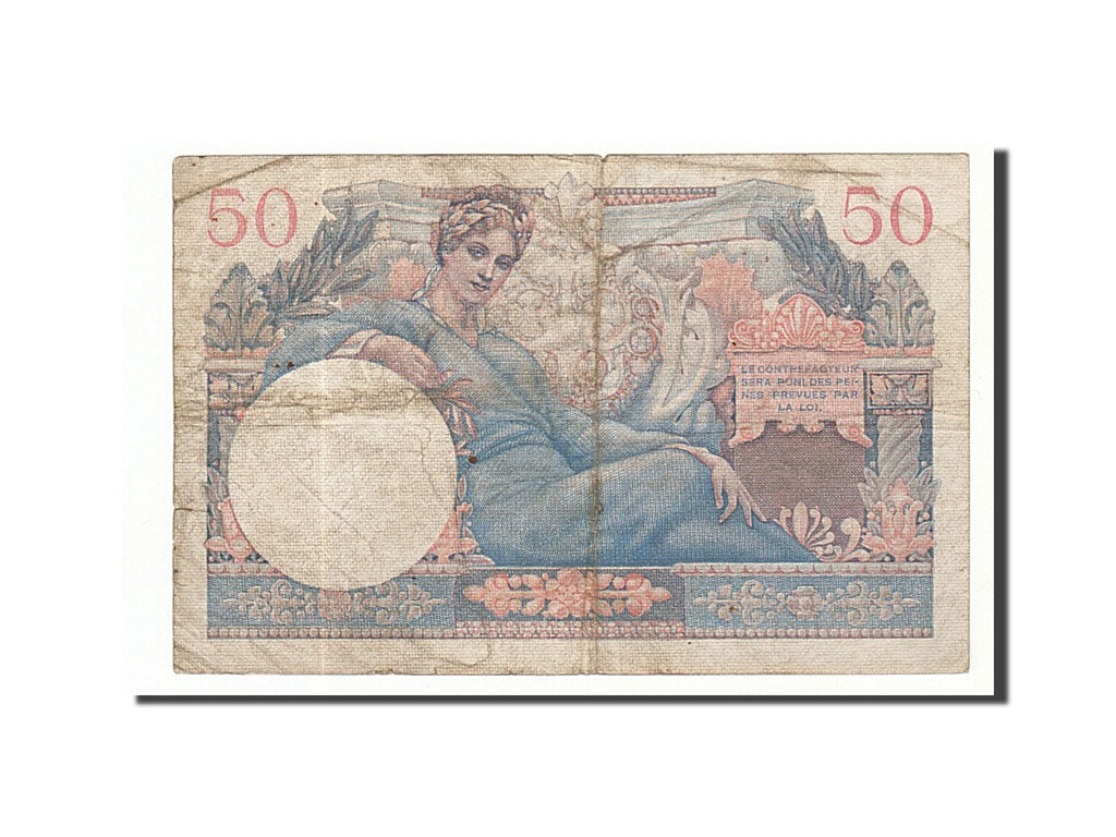Frankreich, 50 Francs, 1947, KM:M8, Undated, VF(20-25), Fayette:VF 31.1