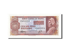 Bolivia, 10 Centavos on 100,000 Pesos Bolivianos, KM:196a, 1984-06-05,UNC(65-70)
