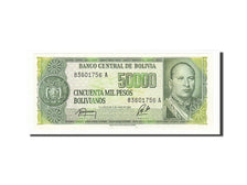 Banconote, Bolivia, 5 Centavos on 50,000 Pesos Bolivianos, 1984, KM:196