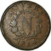 Moneda, ESTADOS FRANCESES, ANTWERP, 10 Centimes, 1814, Anvers, BC, Bronce