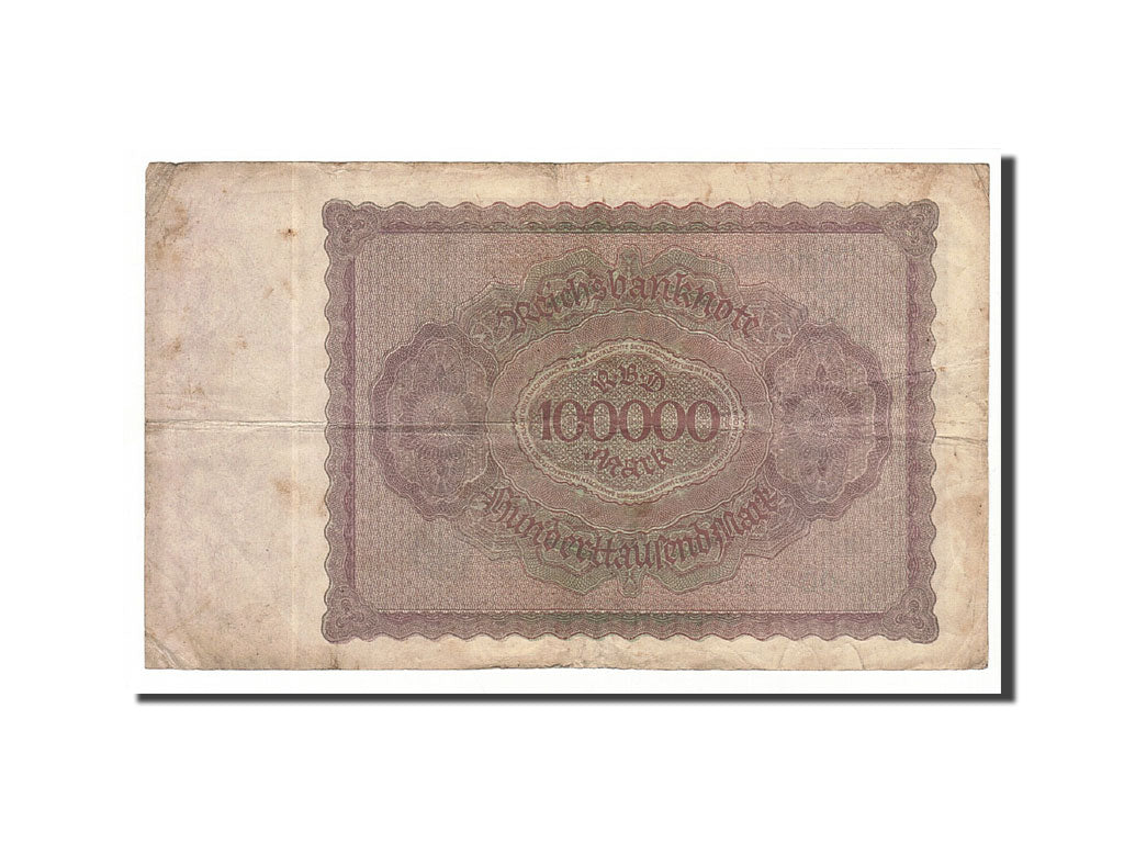 Banknote, Germany, 100,000 Mark, 1923, 1923-02-01, KM:83c, VF(30-35)