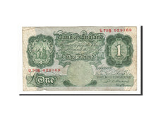 Great Britain, 1 Pound, 1948-1960, KM:369b, Undated (1949-1955), VF(20-25)