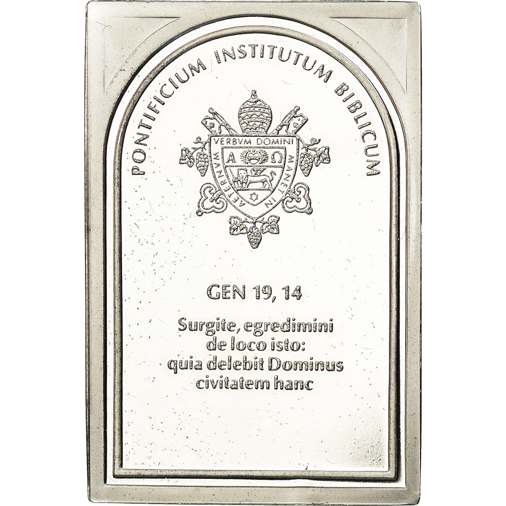 Vatican, Medal, Institut Biblique Pontifical, Genèse 19,14, Religions &