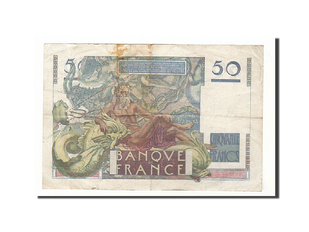 Banknote, France, 50 Francs, 1950, 1950-08-24, VF(30-35), Fayette:20.16, KM:127b