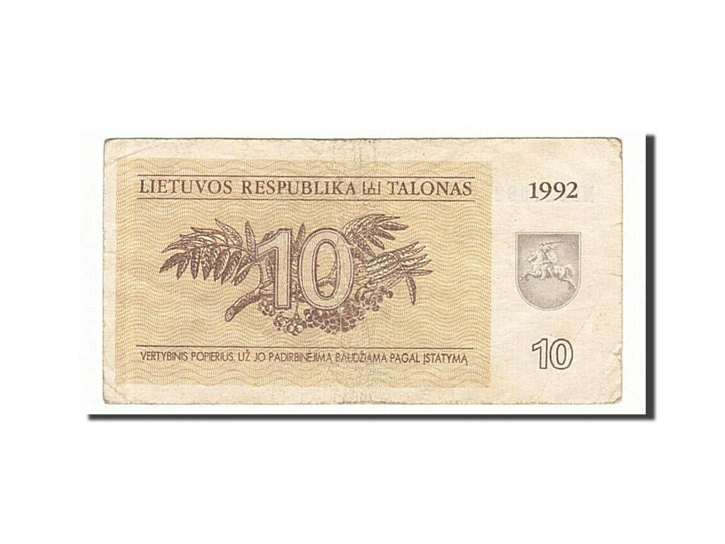 Lithuania, 1992, KM:40, 1992, VF(30-35)
