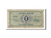 Belgium, 1 Franc, 1946, KM:M1a, 1946-08-01, VF(20-25)
