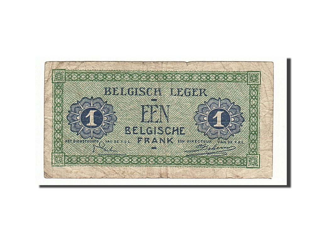 Belgium, 1 Franc, 1946, KM:M1a, 1946-08-01, VF(20-25)