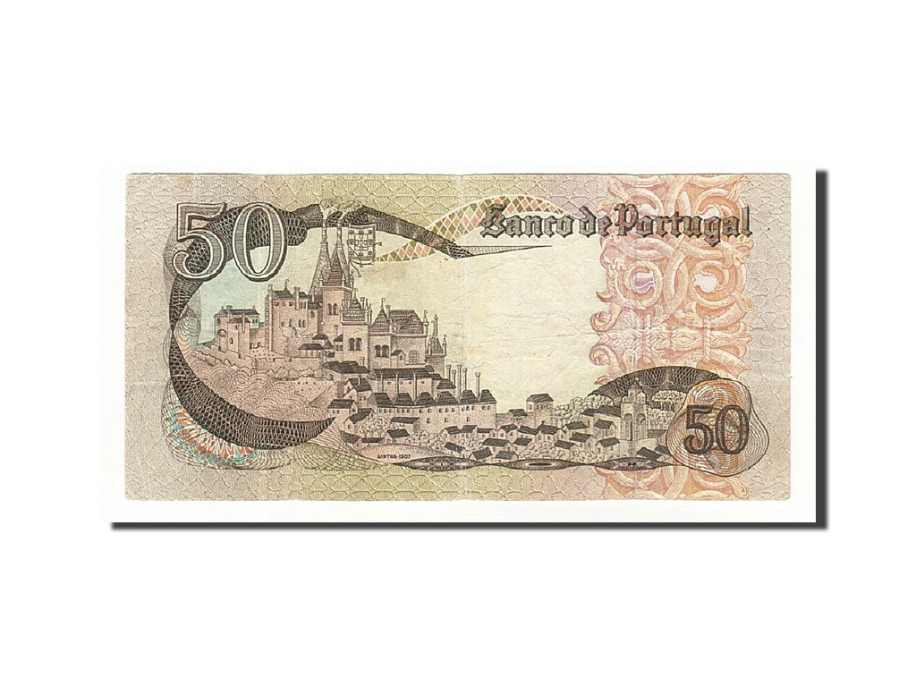 Banconote, Portogallo, 50 Escudos, 1968, KM:174a, 1968-05-28, MB+