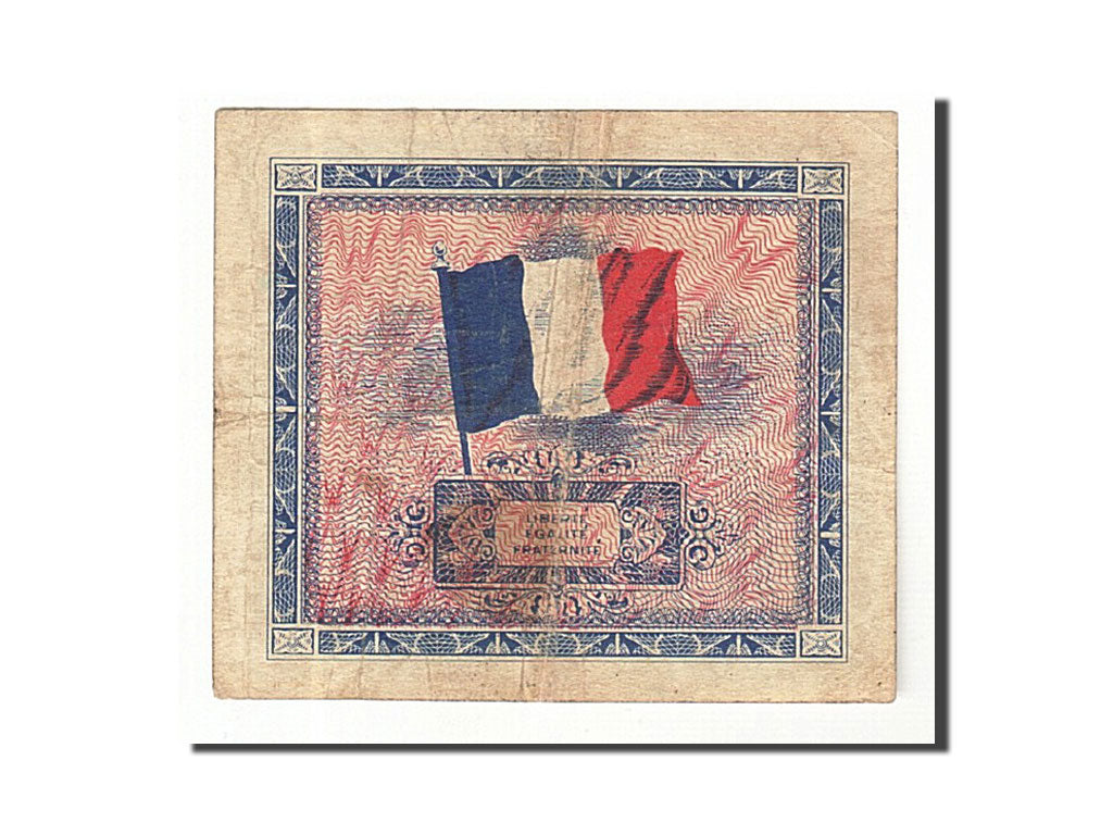 France, 5 Francs, 1944, KM:115a, 1944, VF(20-25)
