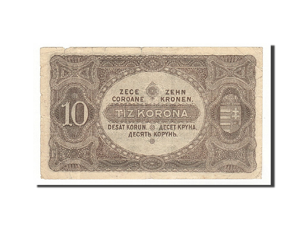 Banconote, Ungheria, 10 Korona, 1920, KM:60, 1920-01-01, MB+