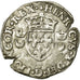 Coin, France, Douzain aux croissants, 1551, Rennes, VF(30-35), Billon