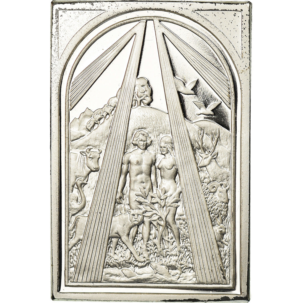 Vatican, Médaille, Institut Biblique Pontifical, Genèse 1:27, Religions &