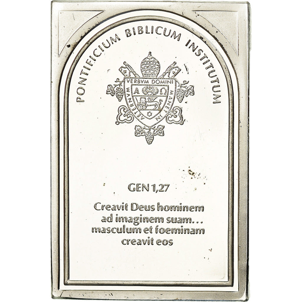 Vatican, Médaille, Institut Biblique Pontifical, Genèse 1:27, Religions &