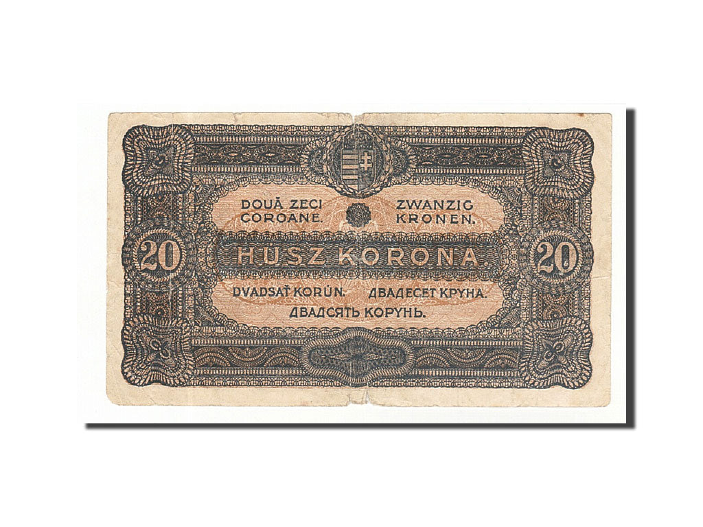 Hungary, 20 Korona, 1920, KM:61, 1920-01-01, VF(20-25)