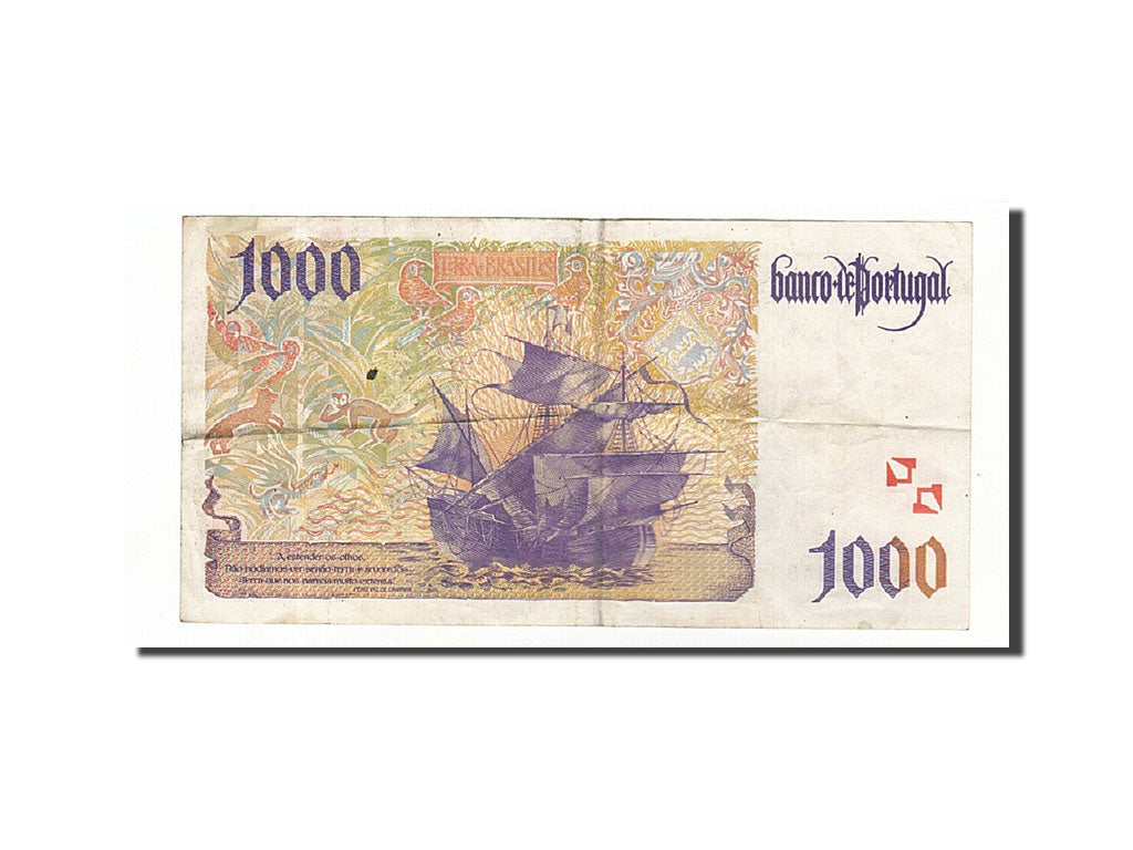 Portugal, 1000 Escudos, 1996, 1996-04-18, KM:188a, TB+