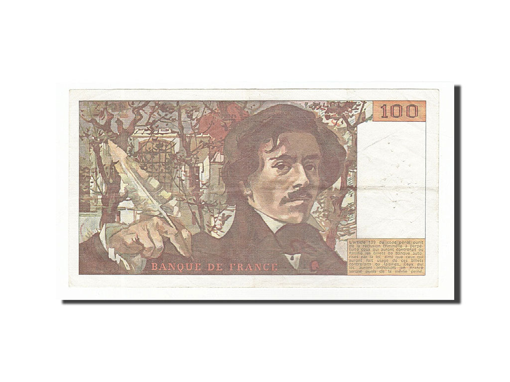 Banknote, France, 100 Francs, 1981, 1981, VF(30-35), Fayette:69.5, KM:154b