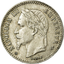 Coin, France, Napoleon III, Napoléon III, 50 Centimes, 1864, Paris, AU(50-53)