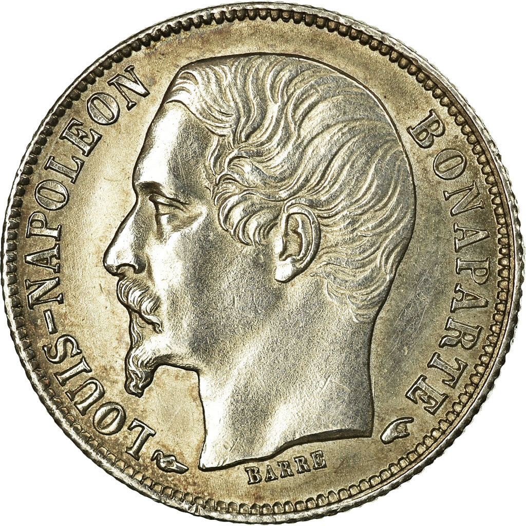 Münze, Frankreich, Napoléon III, 50 Centimes, 1852, Paris, VZ, Silber, KM:793