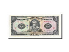 Ecuador, 5 Sucres, 1968, KM:113b, 1968-05-24, AU(50-53)