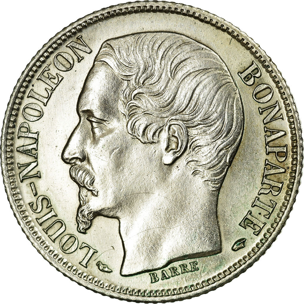 Munten, Frankrijk, Napoleon III, Napoléon III, Franc, 1852, Paris, PR, Zilver