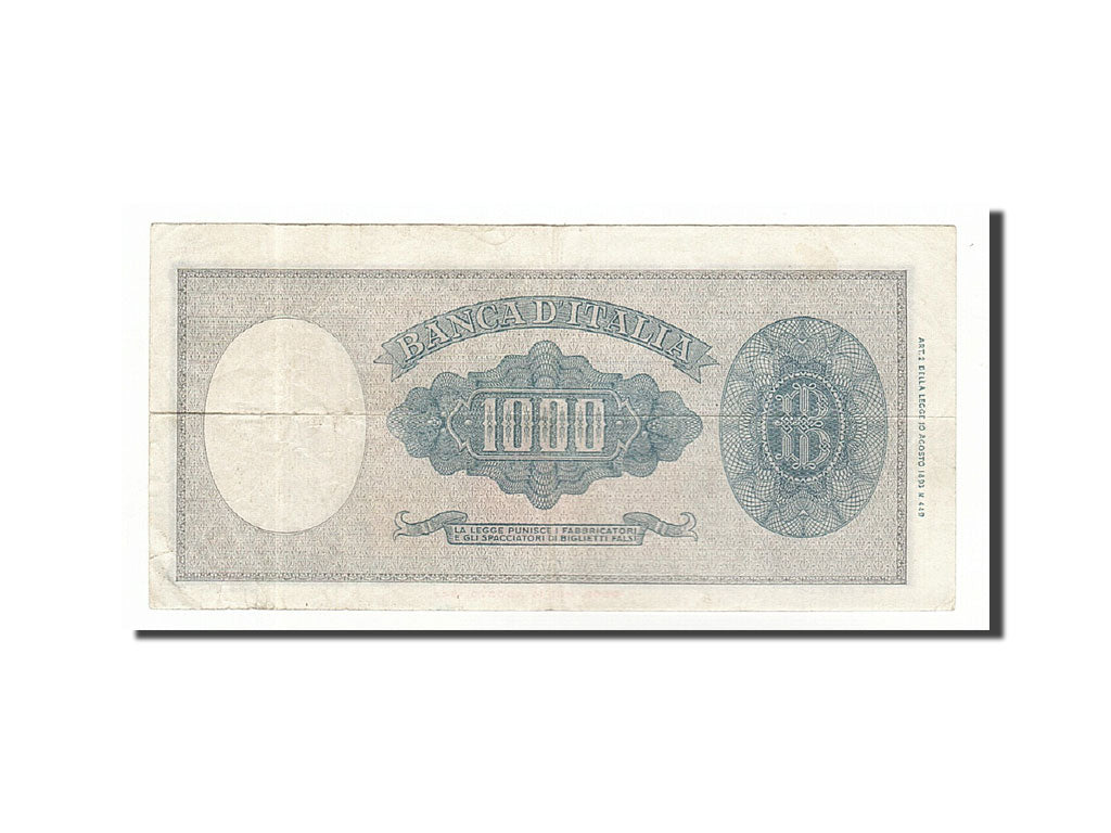 Italy, 1000 Lire, 1948, KM:88a, 1948-02-10, EF(40-45)